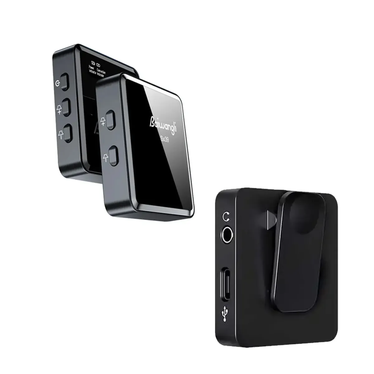 OEM - Micrófonos Inalámbricos DUAL SX39 - Tipo C IOS Cámaras y Equipos
