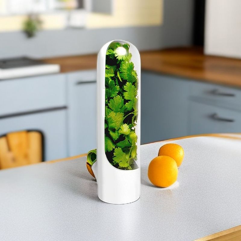 GENERICO - Contenedor de Hierbas Para Refrigerador Modelo Premium