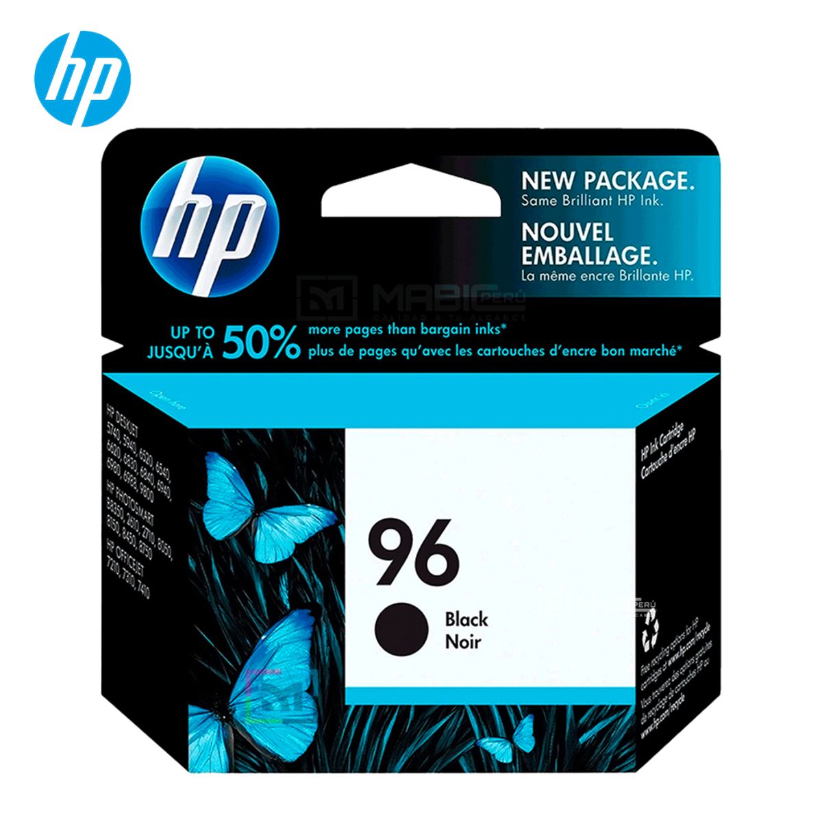HP - Cartucho de Tinta HP 96 Negro C8767WL DeskJet 5740 Original