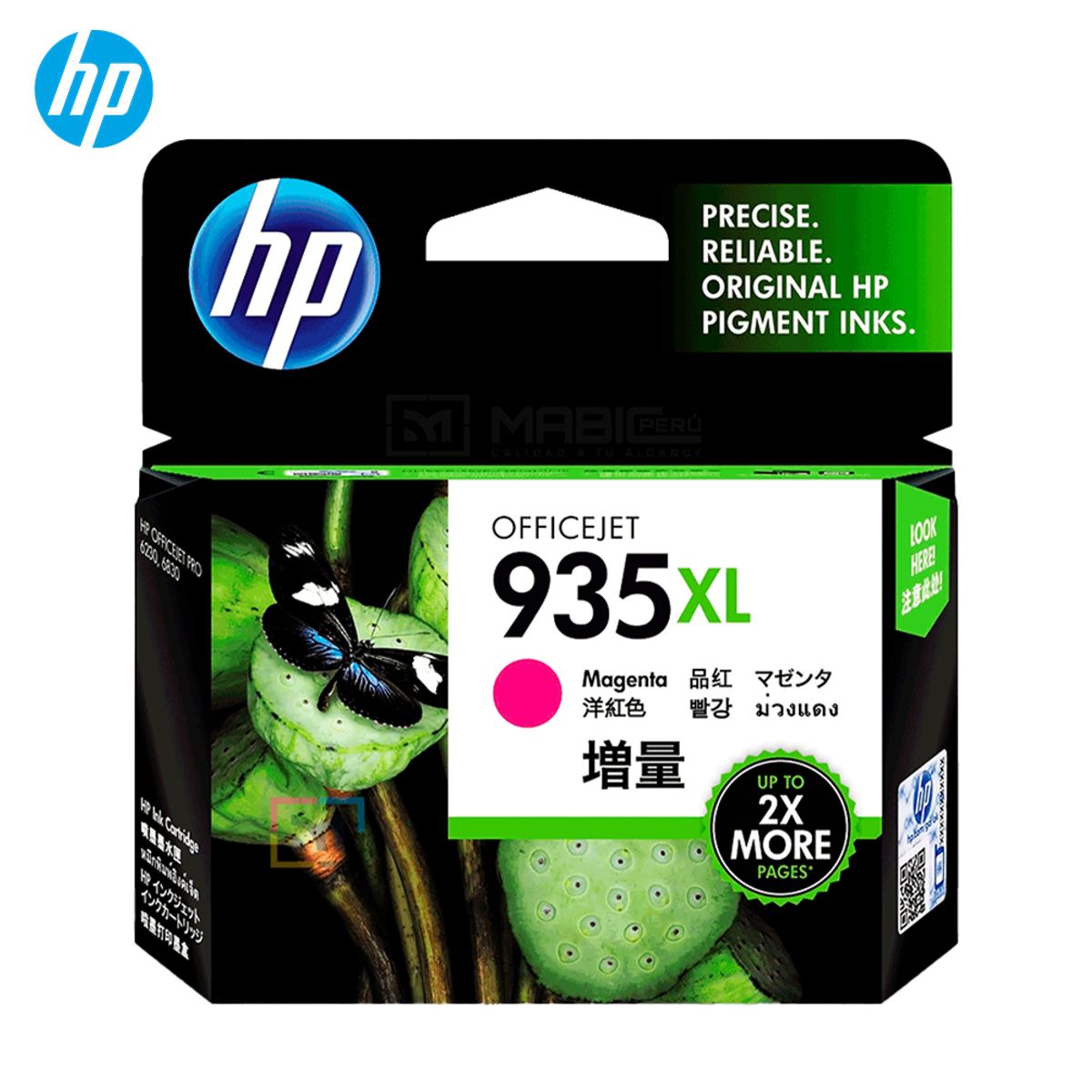 HP - Cartucho de Tinta HP 935XL Magenta C2P25AL OfficeJet 6320 6830 Original