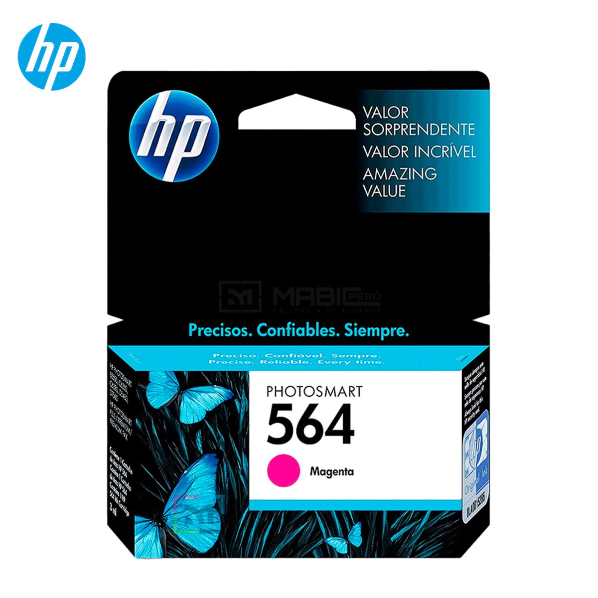 HP - Cartucho de Tinta HP 564 Magenta CB319WL OfficeJet 3520  4622 7520 Original
