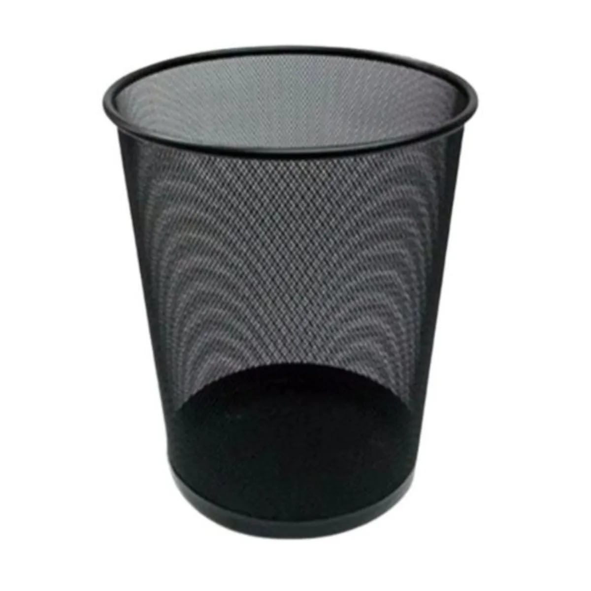 GENERICO - Tacho de Basura Papelera para Oficina Negro