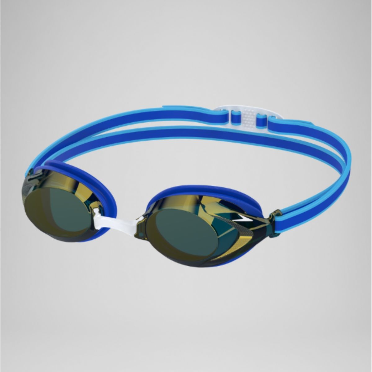 SPEEDO - Lentes para Natacion Speedo Vanquisher 3.0 Mirror Jr Blue