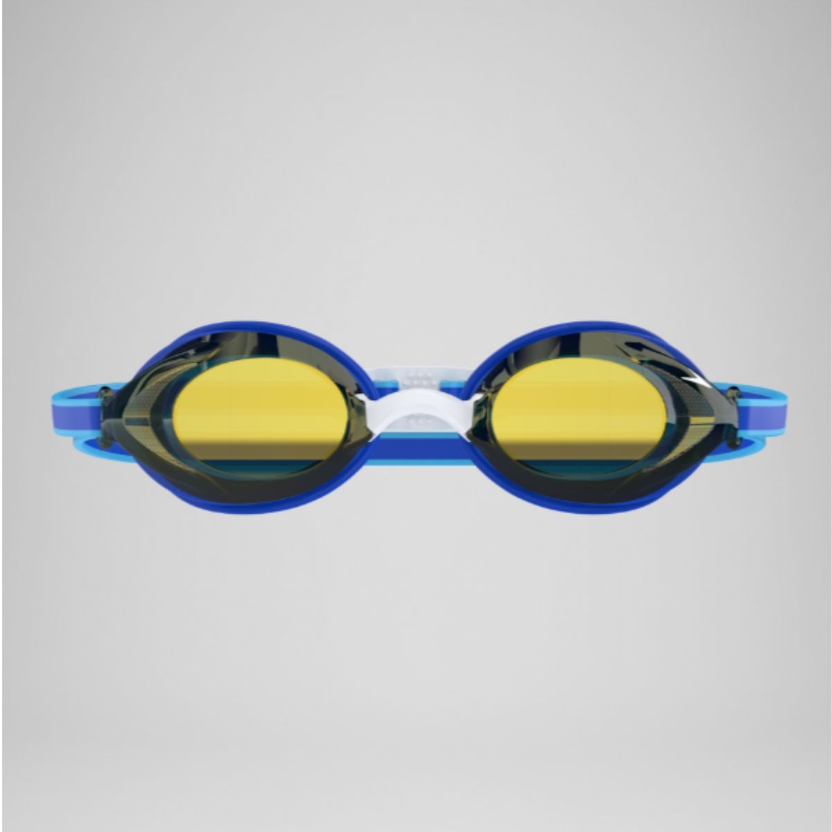 SPEEDO - Lentes para Natacion Speedo Vanquisher 3.0 Mirror Jr Blue