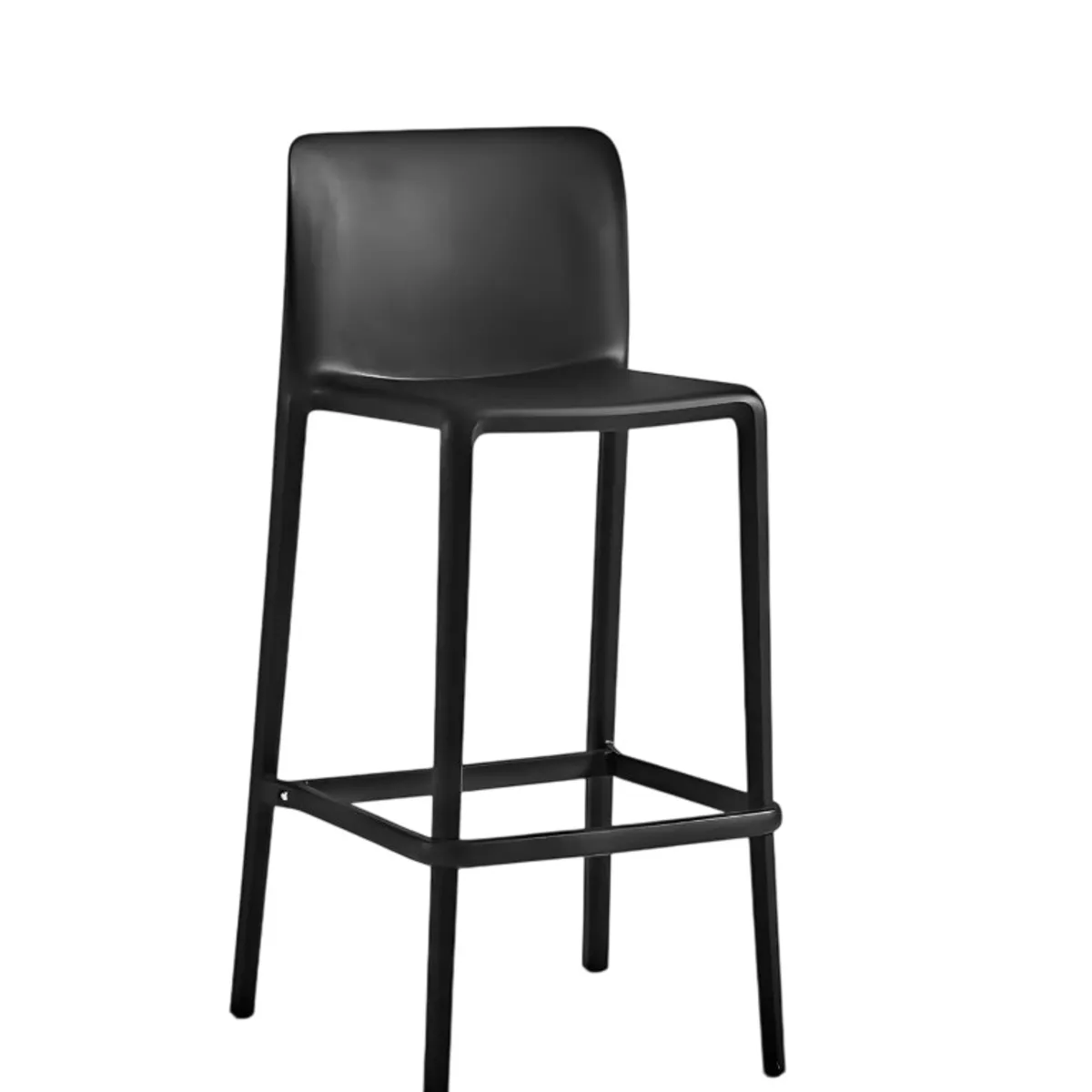 GENERICO - Silla bar negro Fluit Negro