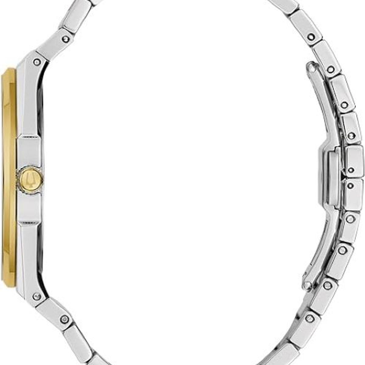 Bulova - Bulova Reloj clásico de cuarzo de dos tonos
