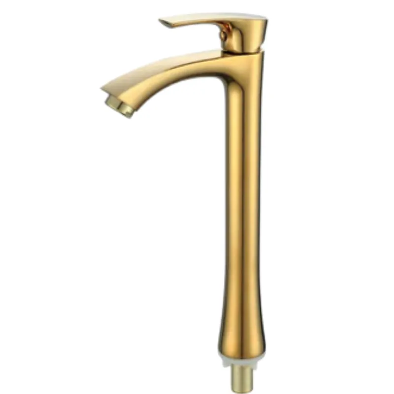 FRATELLI - LLAVE MONOCOMANDO DE LAVATORIO ALTO ORO FLORIDA