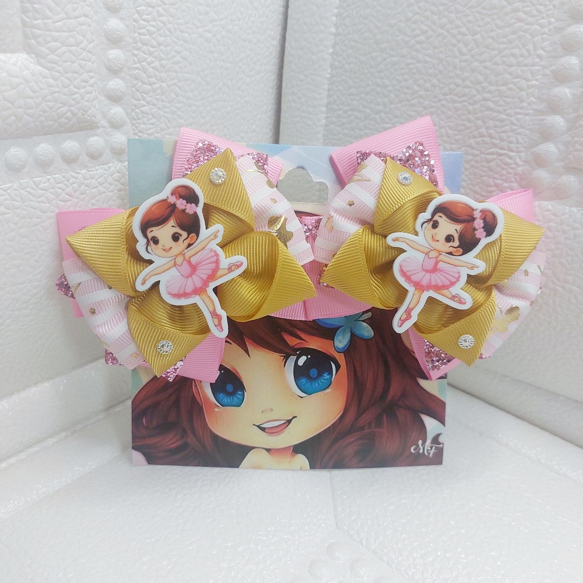 GENERICO - SET DE LAZOS BALLERINA -  ACCESORIOS DANIELA SAC