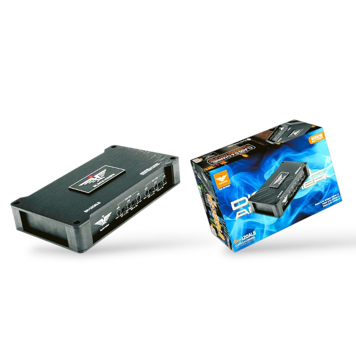 BLACK HAWK - Nuevo Amplificador Digital 4 Canales Black Hawk 4000W