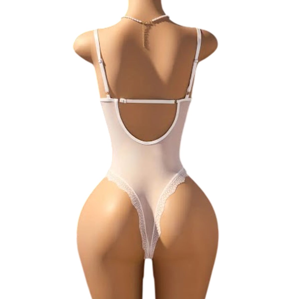 GENERICO - BODY LENCERIA SEXY DE ENCAJE L