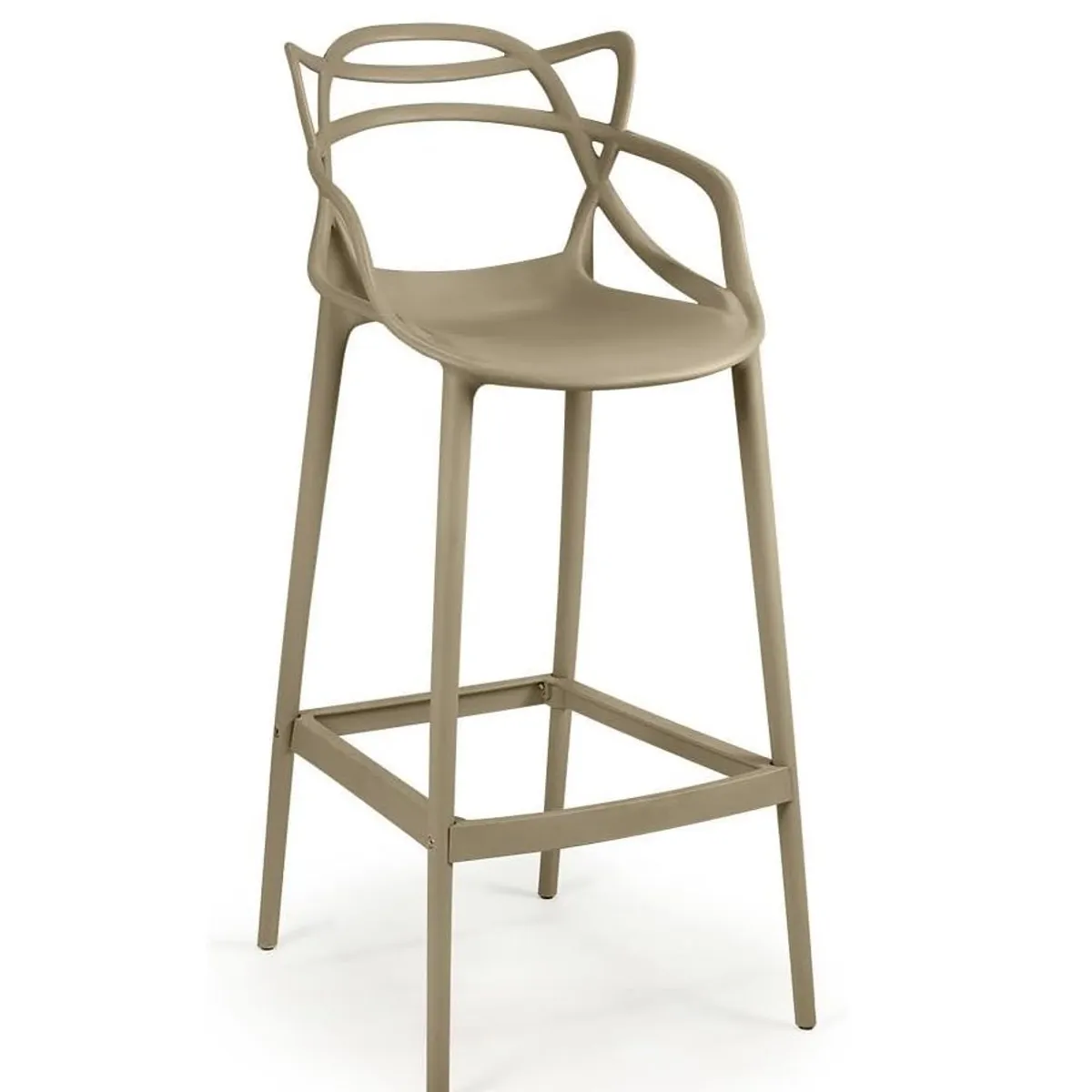 GENERICO - Silla bar Café nordica 65 cm alt