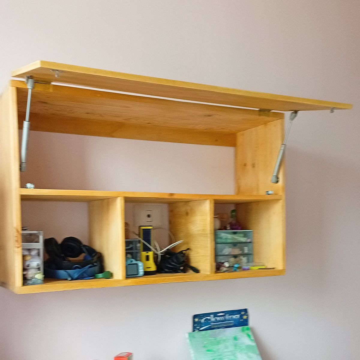 GENERICO - Organizador de Pared Siena  Madera Reciclada