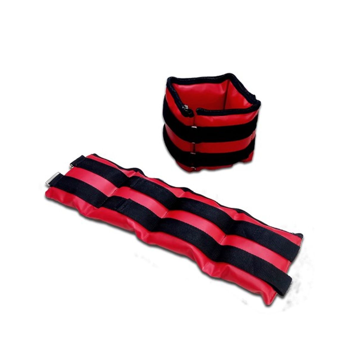 GENERICO - Tobilleras de Arena Lastradas de 4 kg Rojo