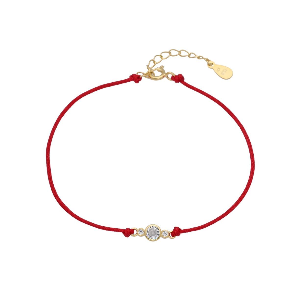 SANTORAL - Pulsera Punto de Luz - Hilo y Plata