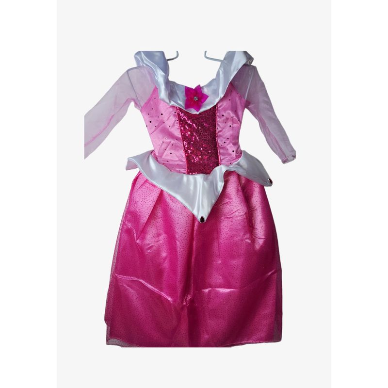 GENERICO - VESTIDO DISFRAZ HALLOWEEN LA BELLA DURMIENTE PARA NIÑAS