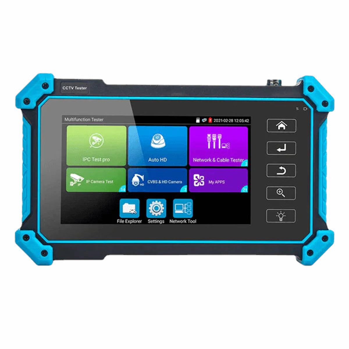 NOYAFA - Probador Cámaras IP y CCTV Noyafa NF-IPC715 54 FHD PoE Test RJ45 HDMI