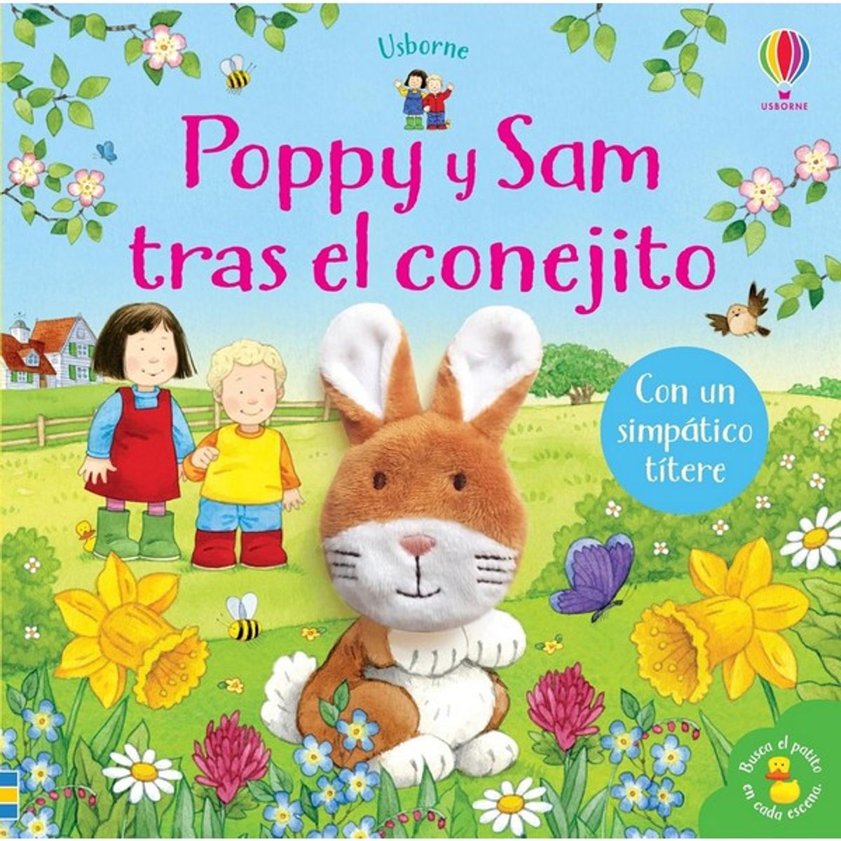 GENERICO - POPPY Y SAM TRAS EL CONEJITO CON TITERE