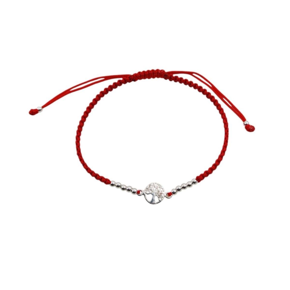 SANTORAL - Pulsera Arbol de la Vida - Hilo y Plata