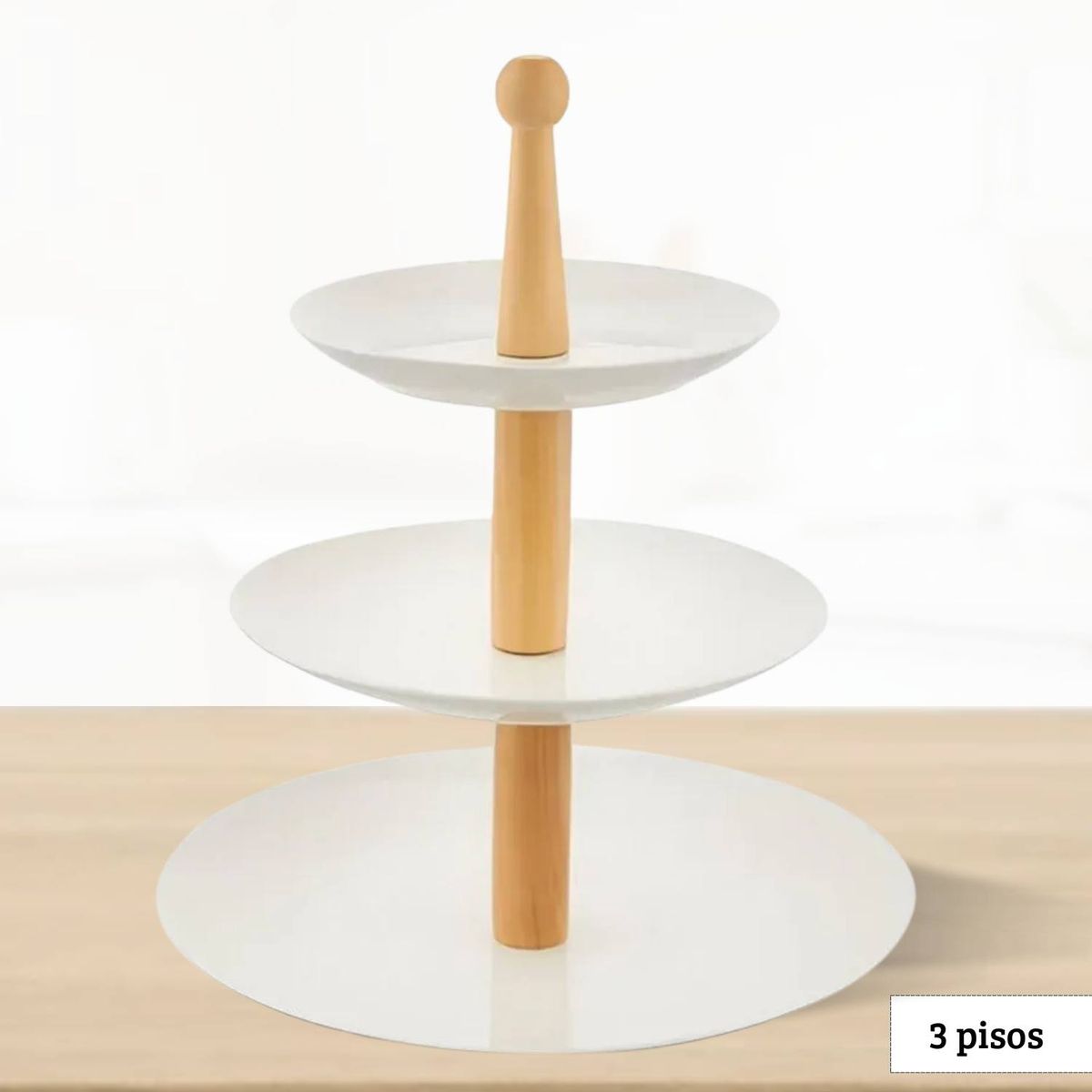 ICHIMATSU - Porta Bocaditos de Loza 3 Pisos