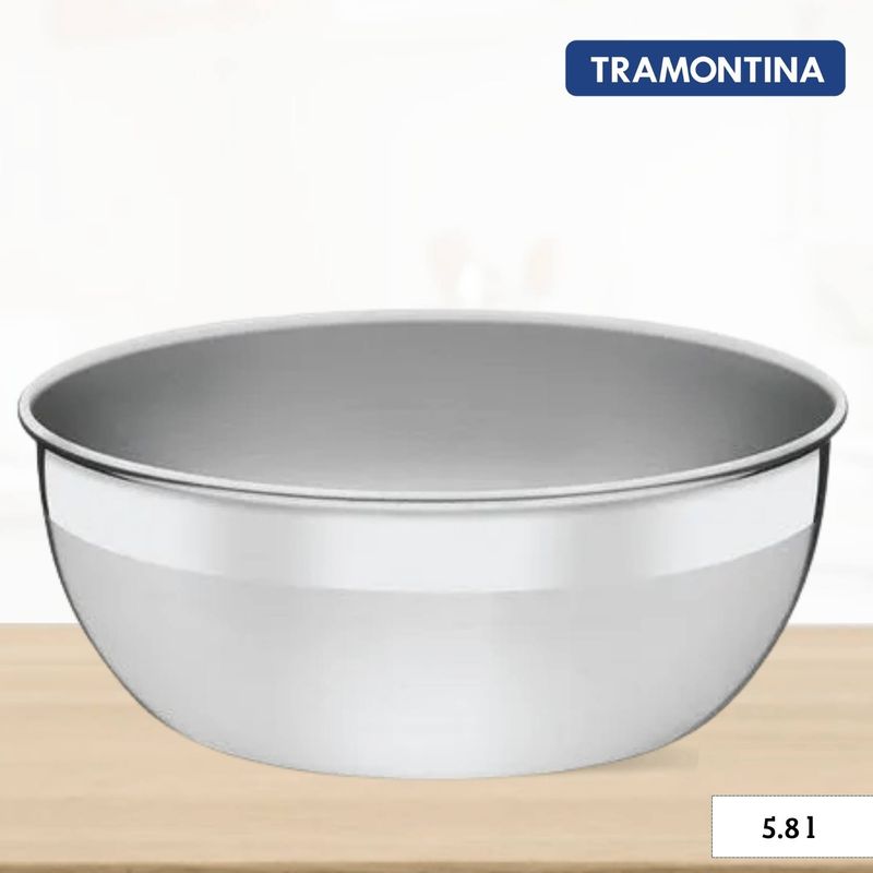 TRAMONTINA - Bowl de Acero Inoxidable T Freezinox Tramontina 28 CM