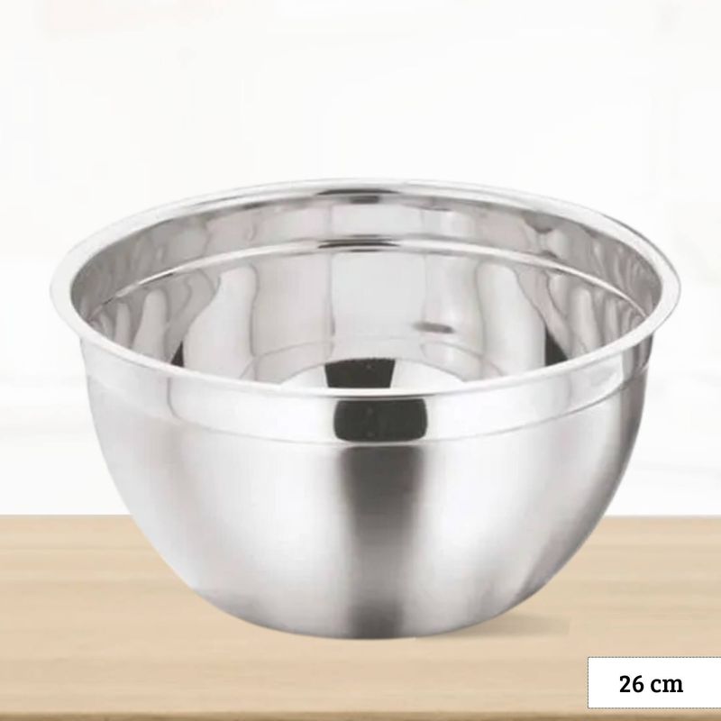 ICHIMATSU - Bowl de Acero Inoxidable Profesional Ichimatsu 26 CM