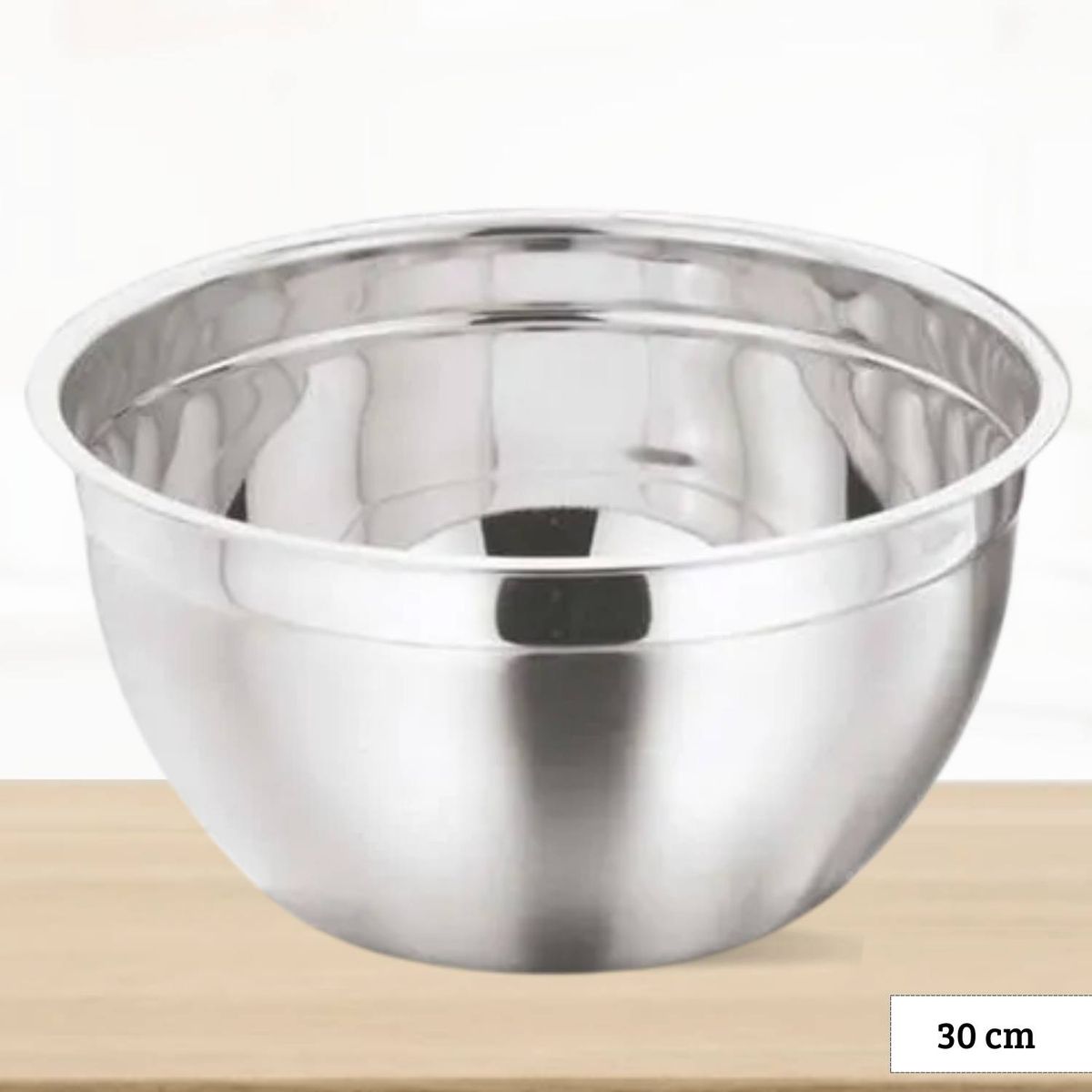 ICHIMATSU - Bowl de Acero Inoxidable Profesional Ichimatsu 30 CM