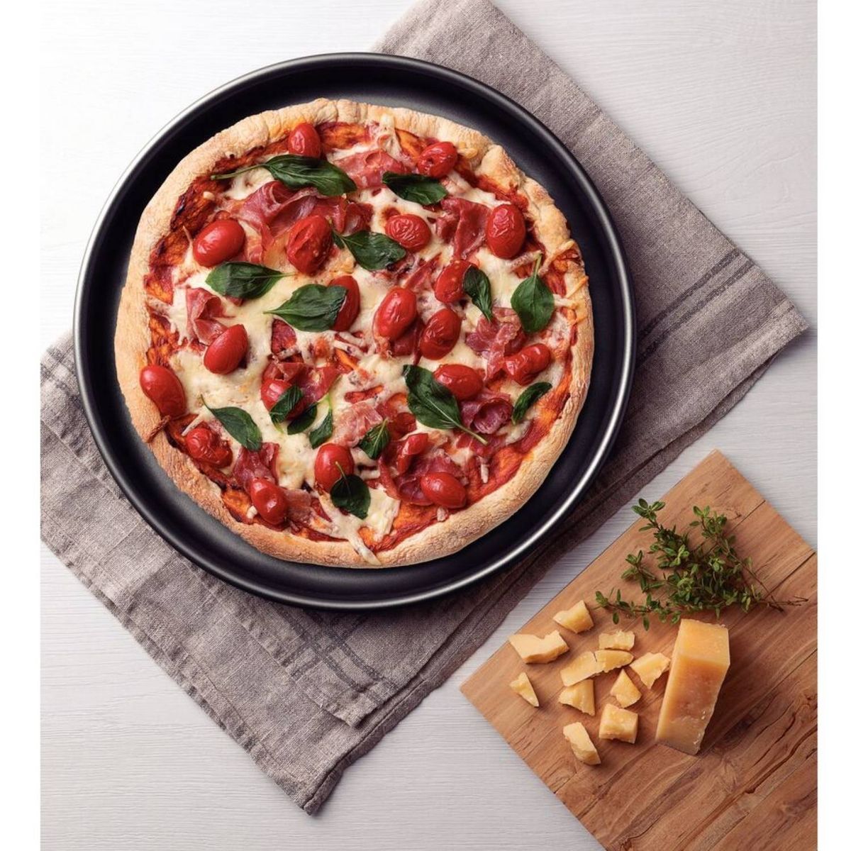 TRAMONTINA - Molde para Pizza Negro TramoNtina 35 cm