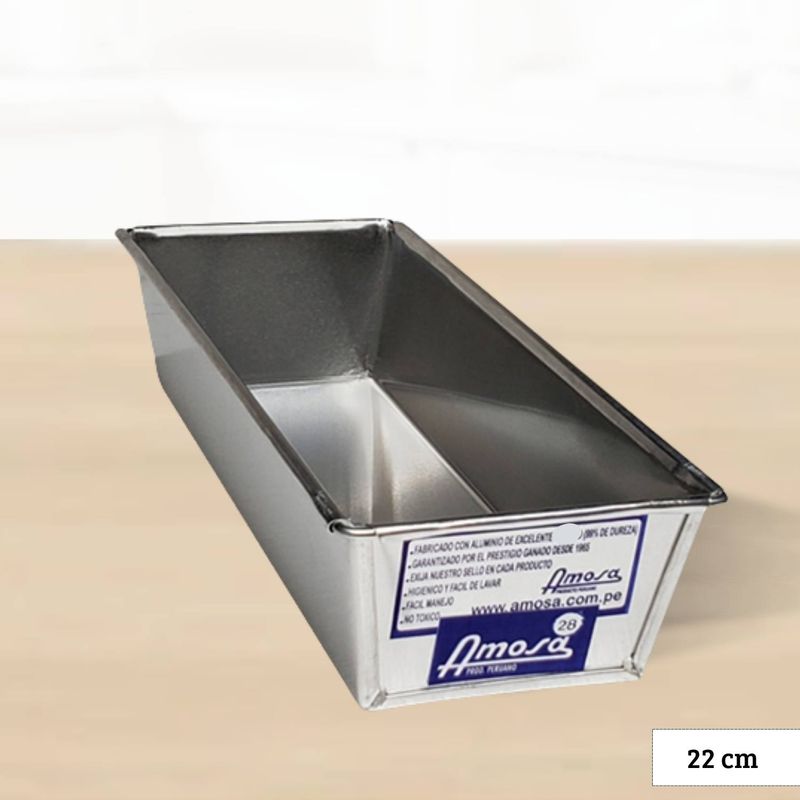 AMOSA - Molde para Keke Ingles 22 cm Amosa