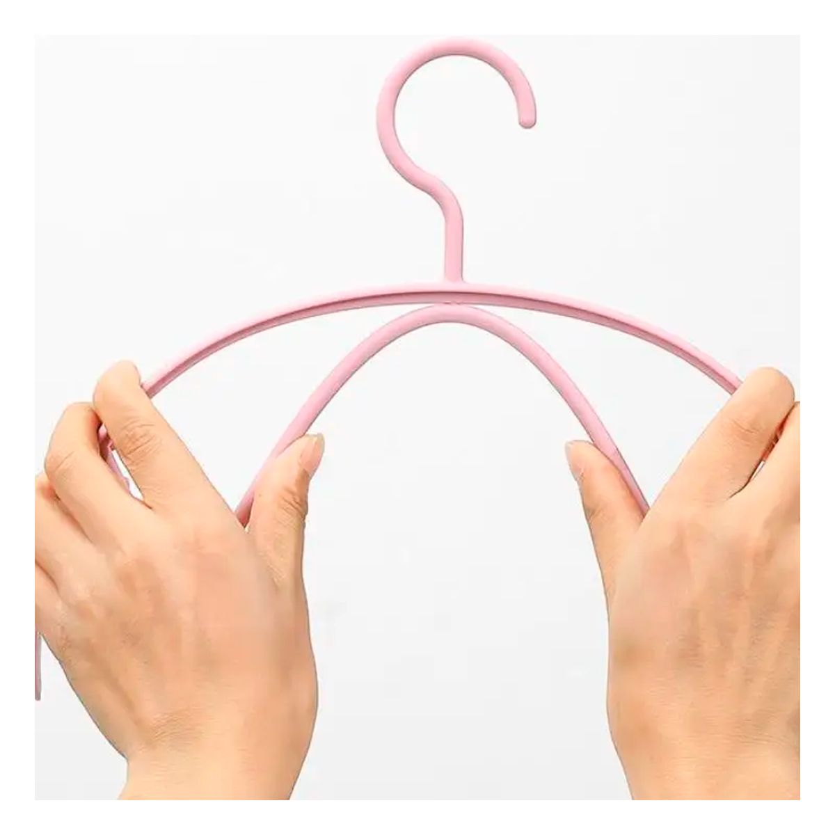 RYBIU IMPORT - Pack6 Gancho para Closet en Color Rosado Y+Papel de Regalo