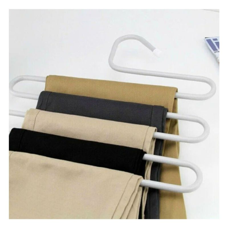 GENERICO - Pack4 Colgador para Secado y Mantenimiento de Ropa en Blanco