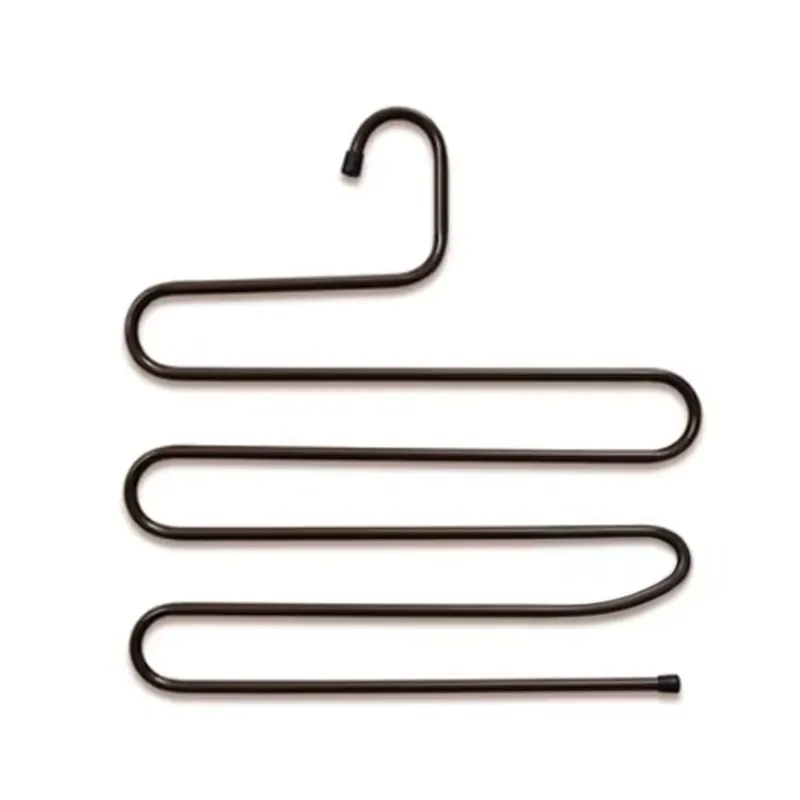 GENERICO - Pack2 Perchero Multifuncional para Ropa en Color Marron