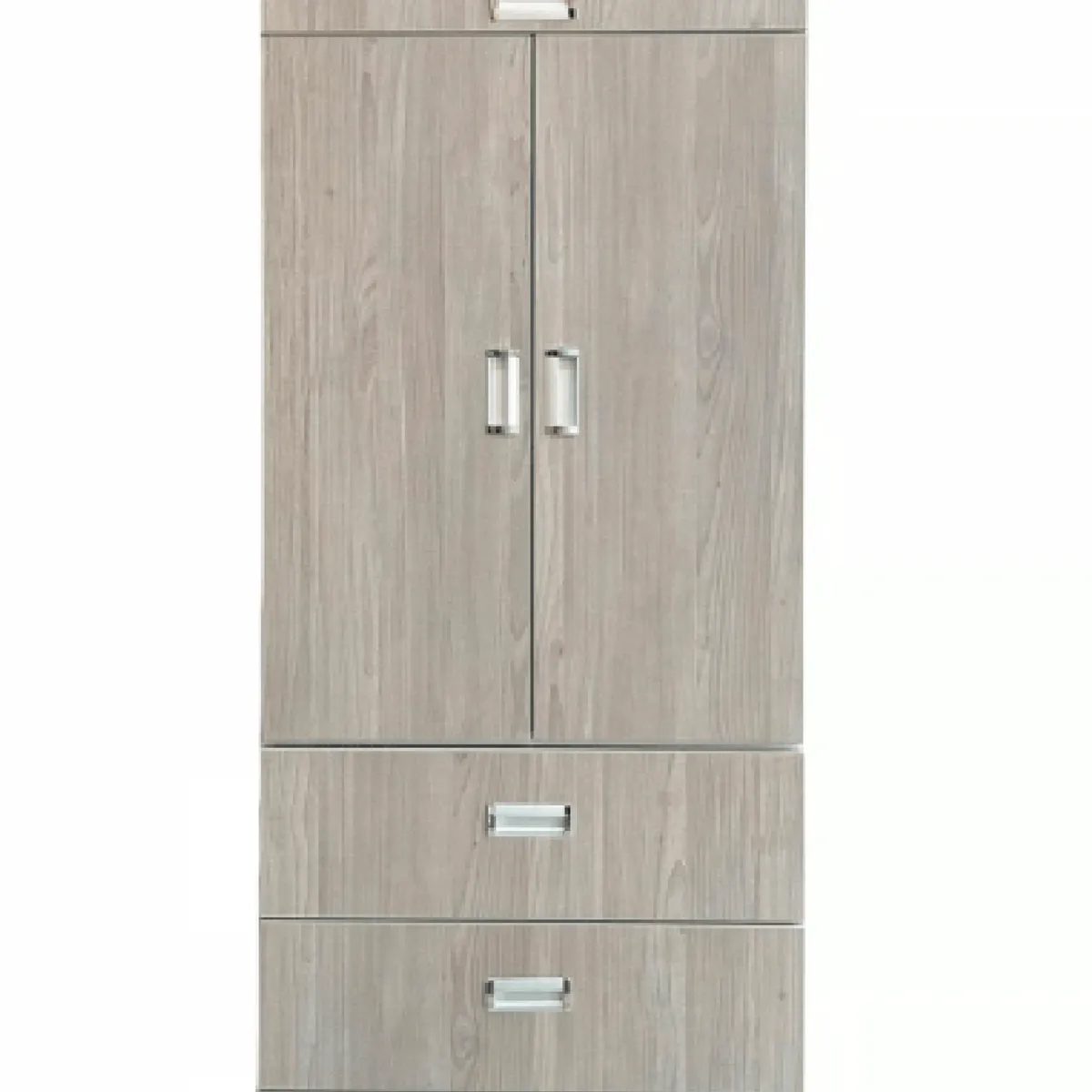 MUEBLES CRISOSTOMO - Ropero de Melamina 2 Puertas Malva 60cm