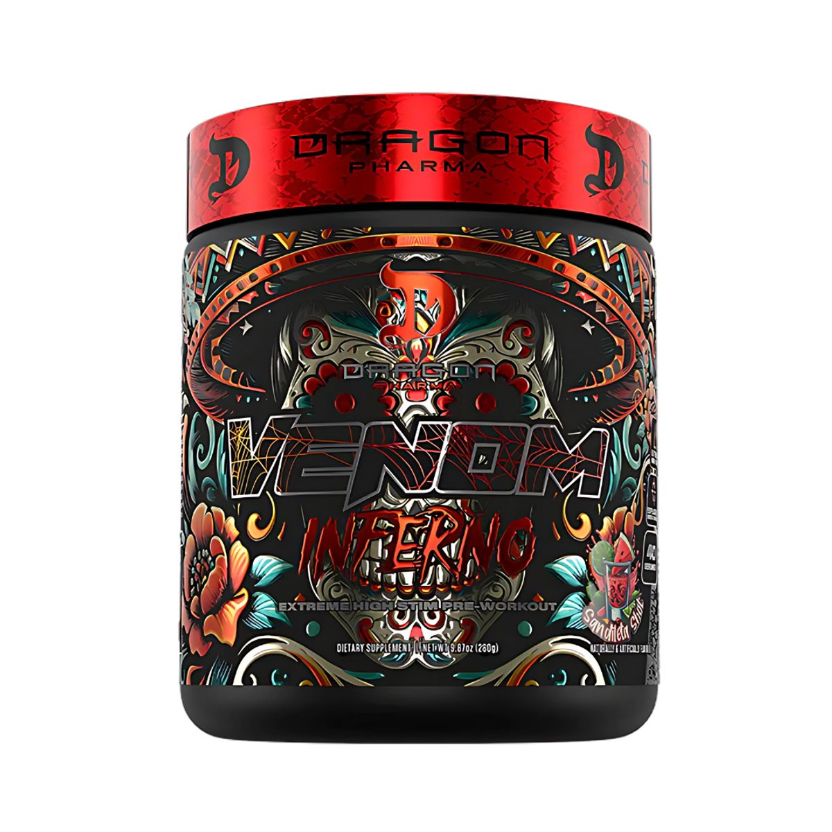 DRAG PHARMA - Venom Inferno 40 servicios - Sandileta