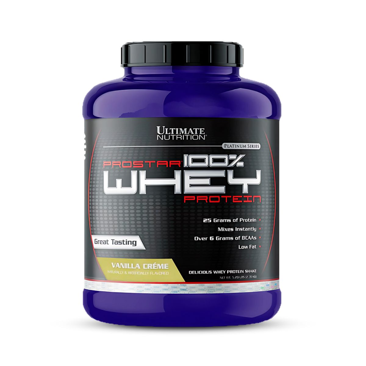 Ultimate Nutrition - Prostar 100 % Whey 5 LB Vainilla Creme