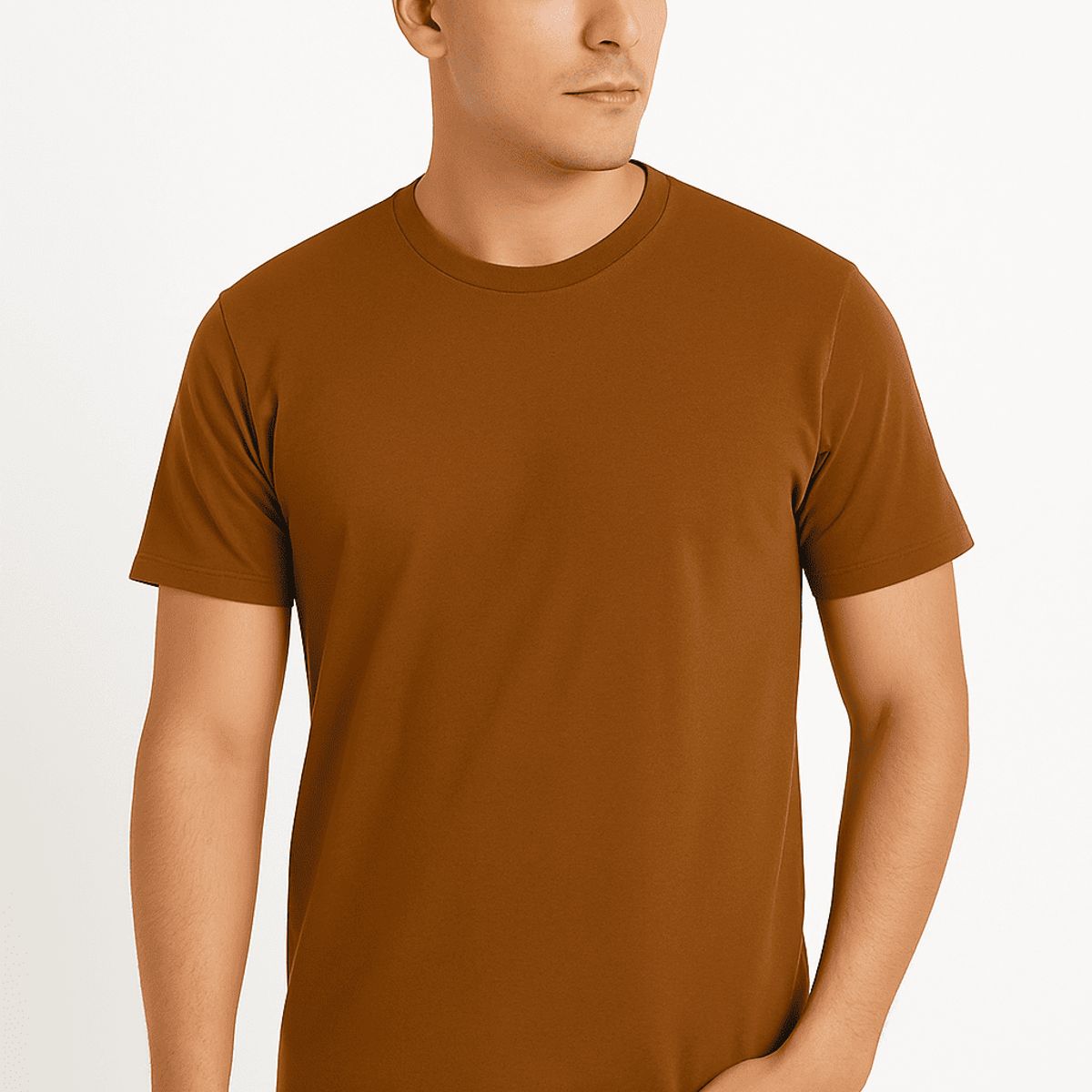 GENERICO - Polos Básicos Pack 3 - Color Marrón Claro