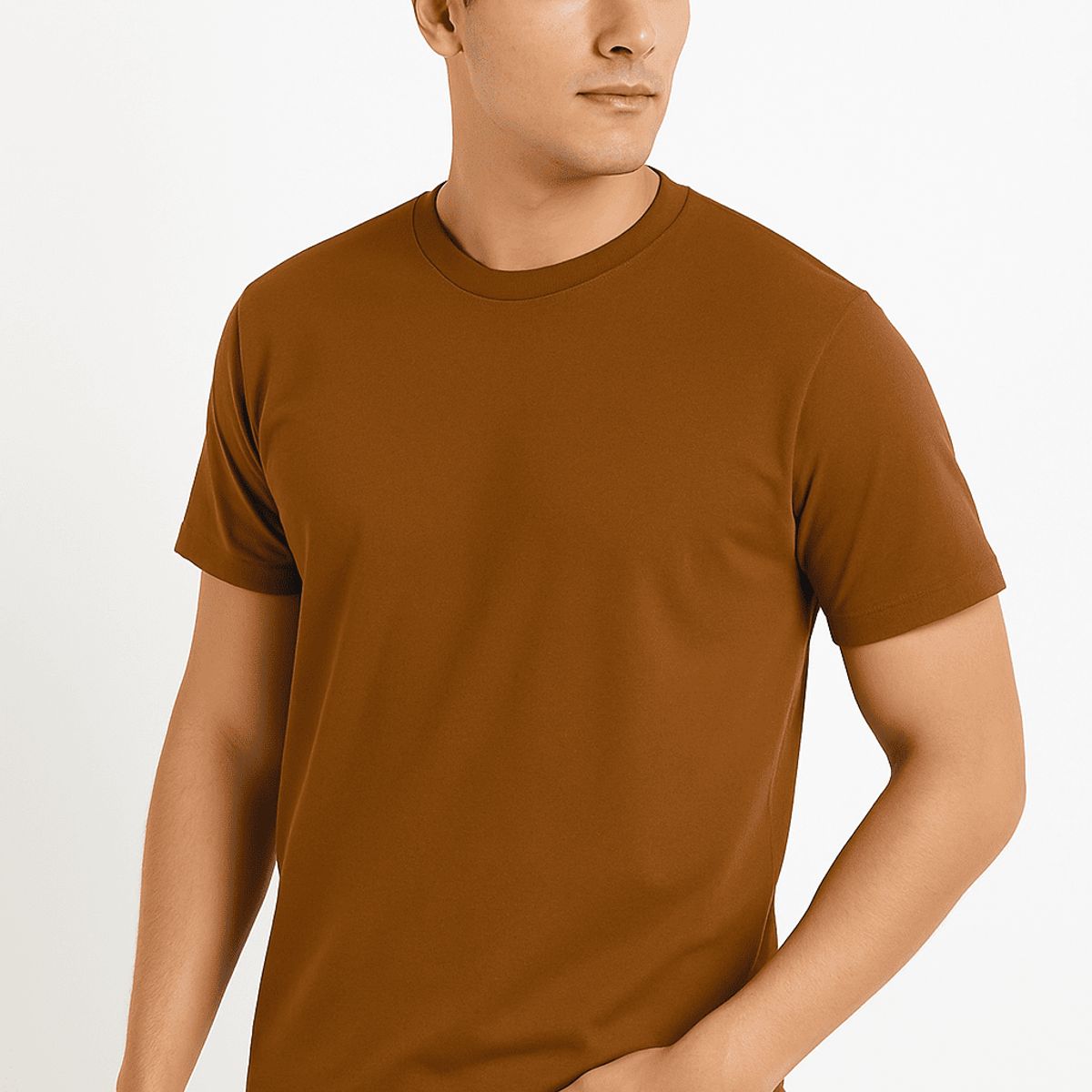 GENERICO - Polos Básicos Pack 3 - Color Marrón Claro