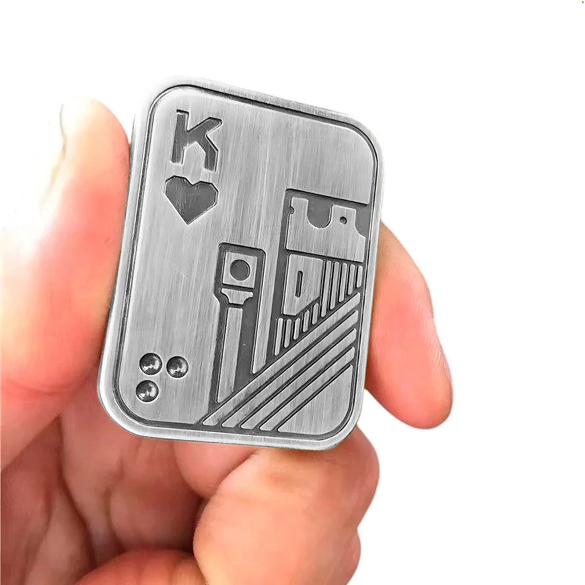 GENERICO - Fidget Spinner Juguete Deslizante Antiestrés De Metal