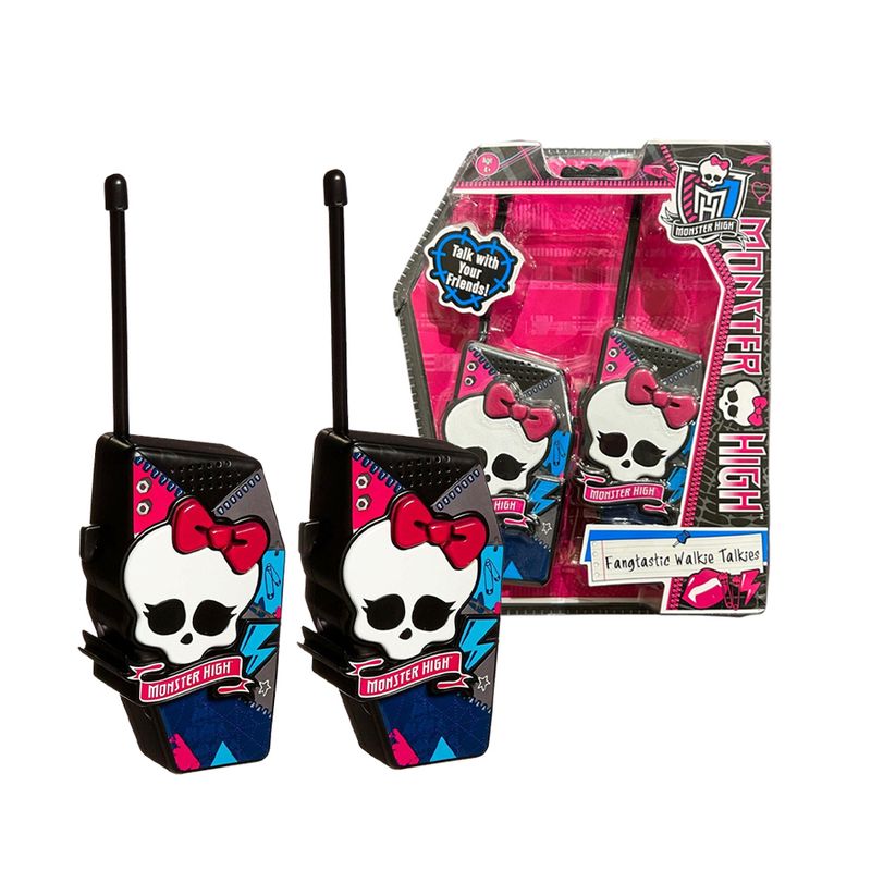 GENERICO - Monster High Walkie Talkies para Niños Pack Doble