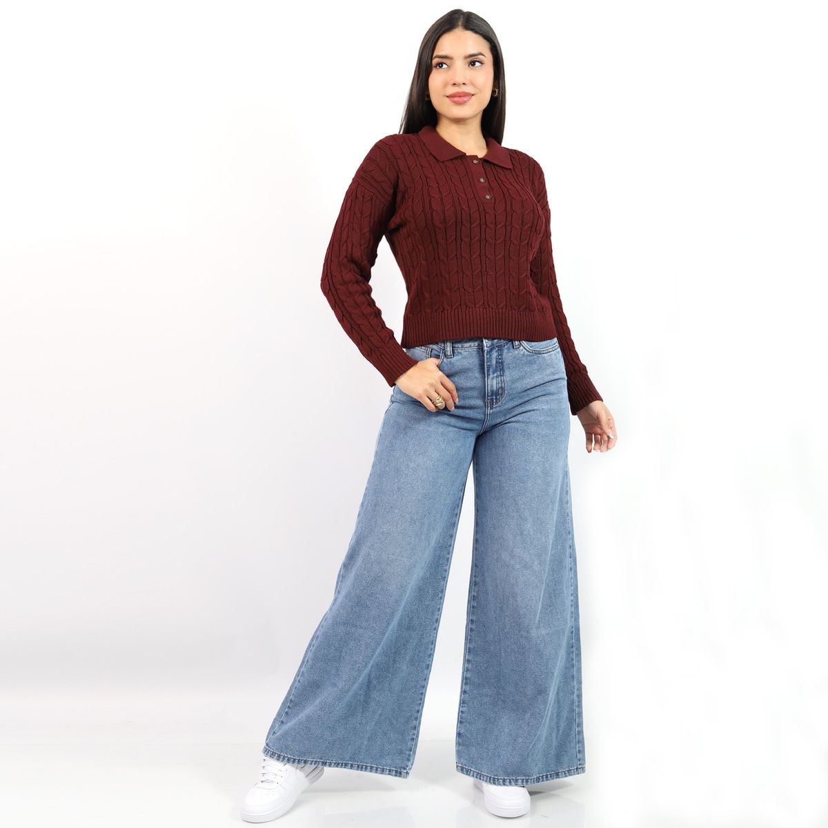 JAROLA - Pantalón Palazo Denim Jarola Angela