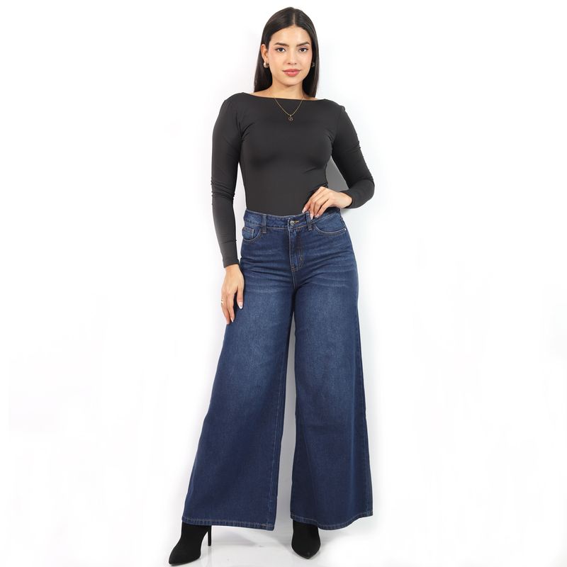 JAROLA - Pantalón Palazo Denim Jarola Angela