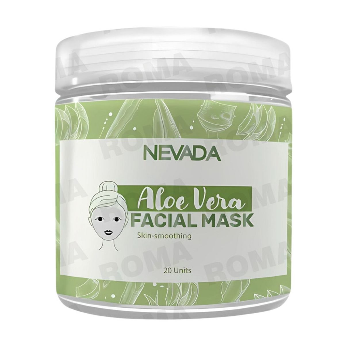 NEVADA NATURAL PRODUCTS - MASCARILLA FACIAL DE ALOE VERA 20UND NEVADA
