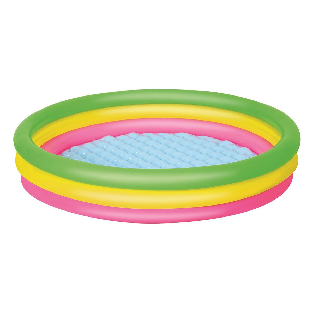 BESTWAY - Piscina Inflable Mediana 3 anillos de colores