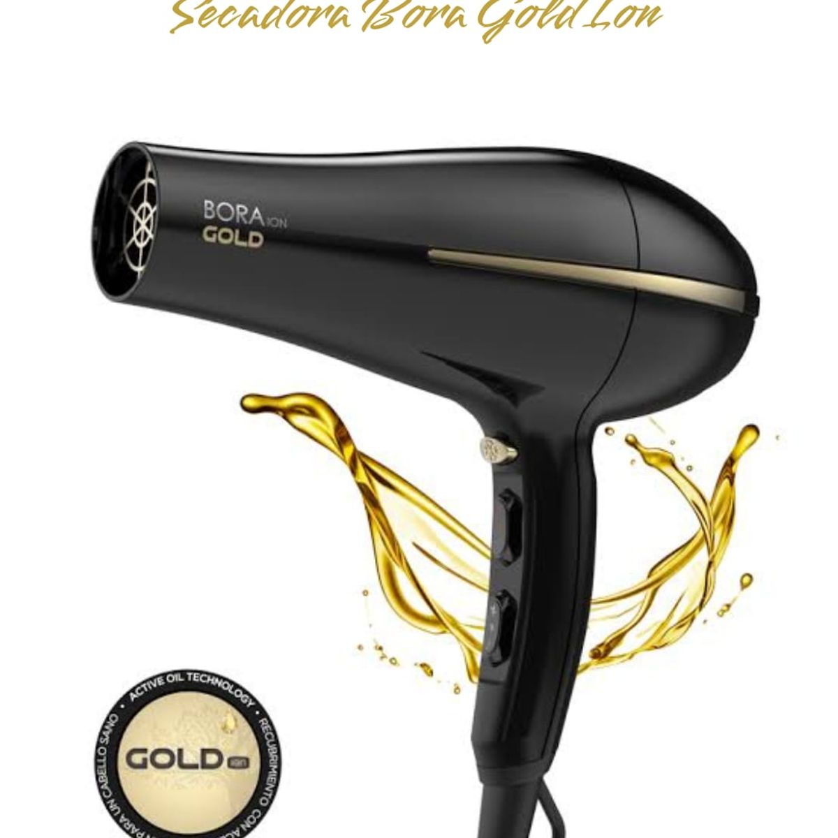 GAMA - SECADORA DE CABELLO GAMA BORA GOLD ION