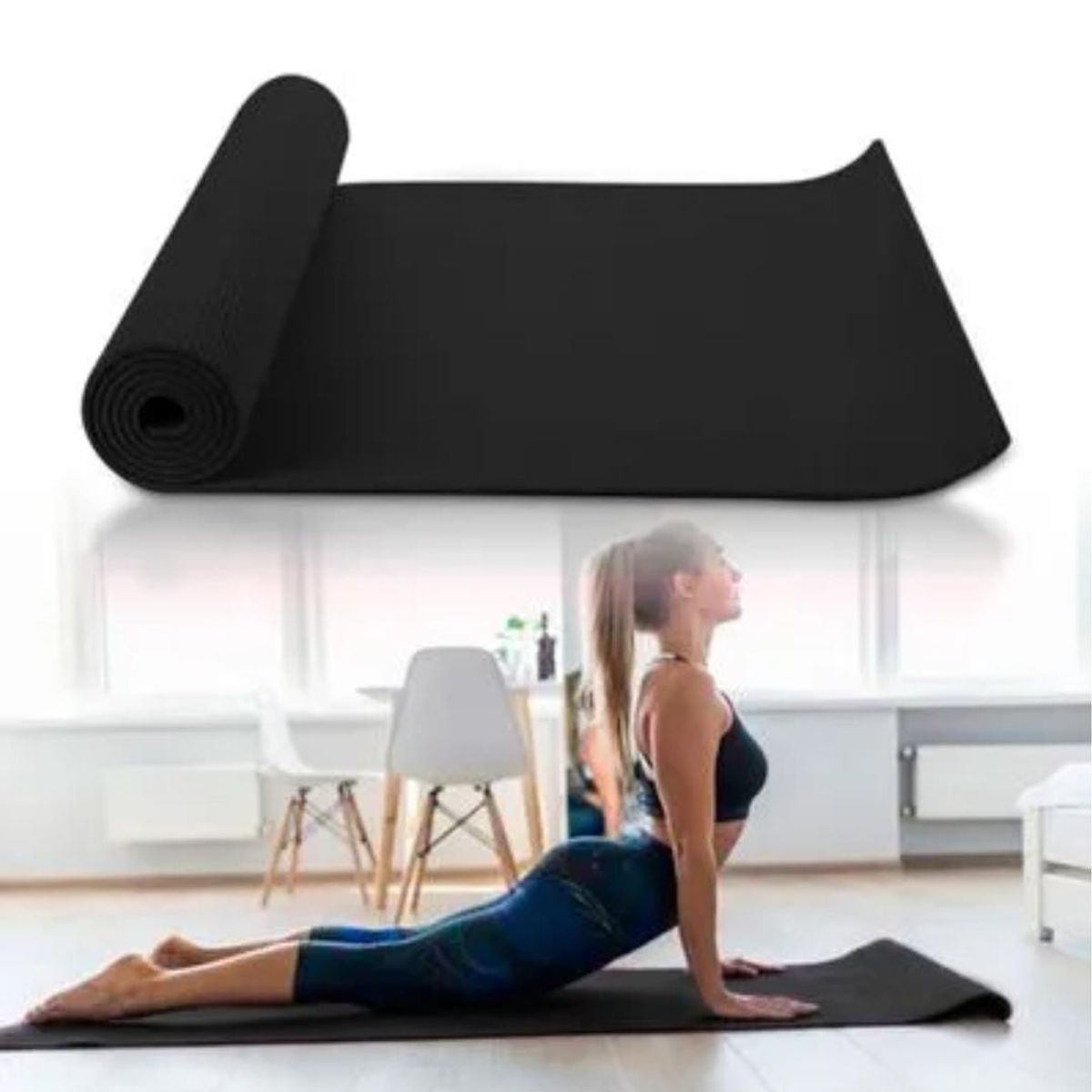 GENERICO - MAT DE YOGA FITNESS COLCHONETA
