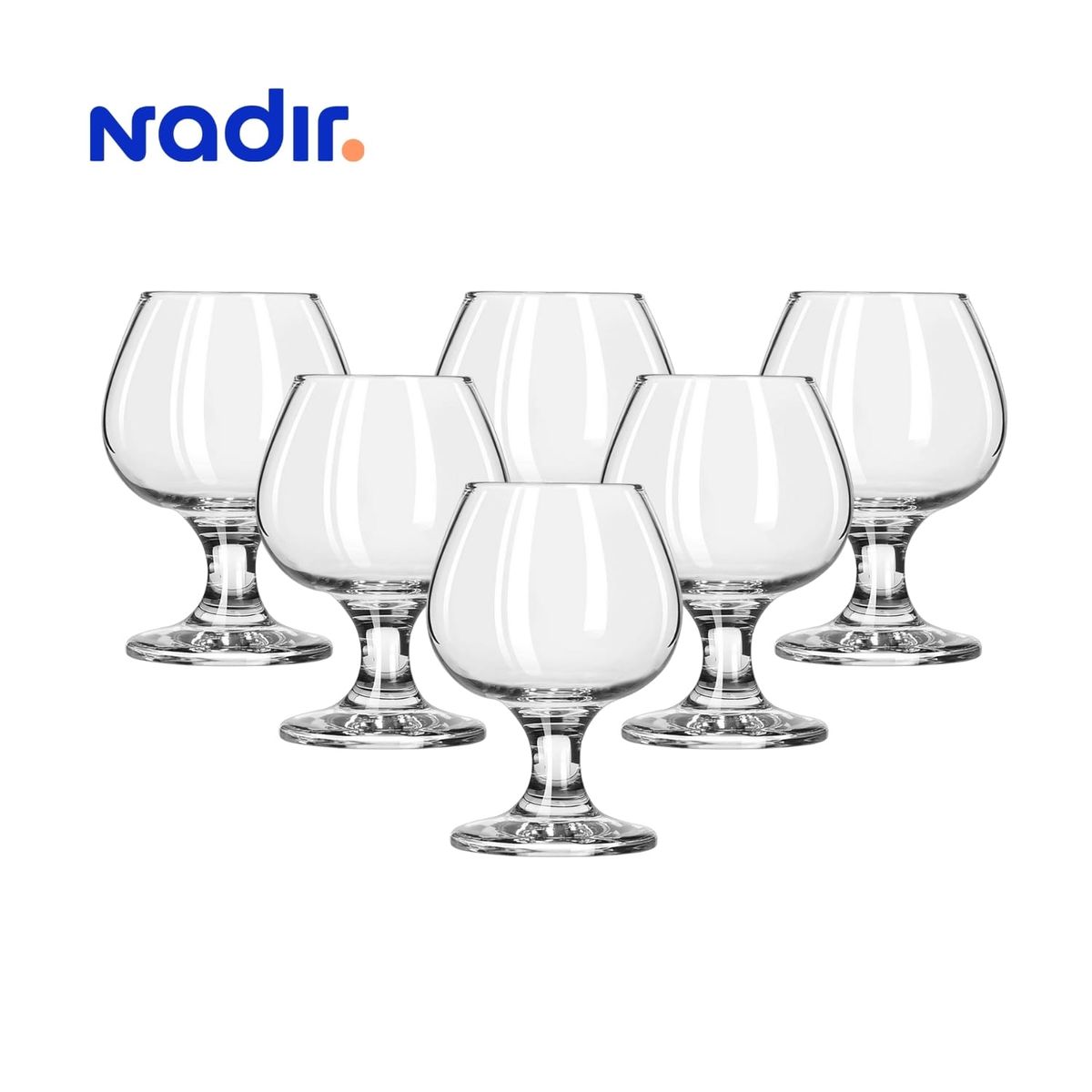 NADIR - Copa Coñac 330ml Windsor Set X6 Nadir Vidrio Resistente