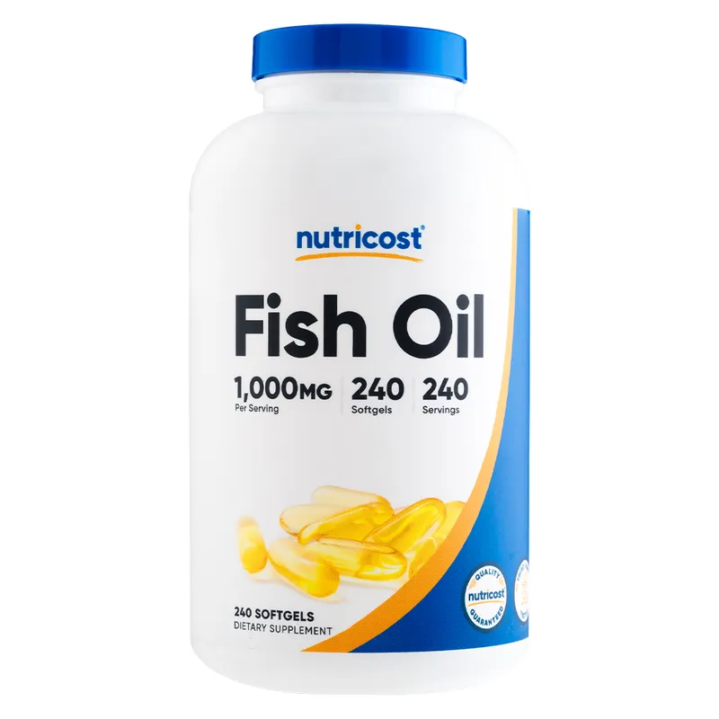 NUTRICOST - Fish Oil - 240 Softgels