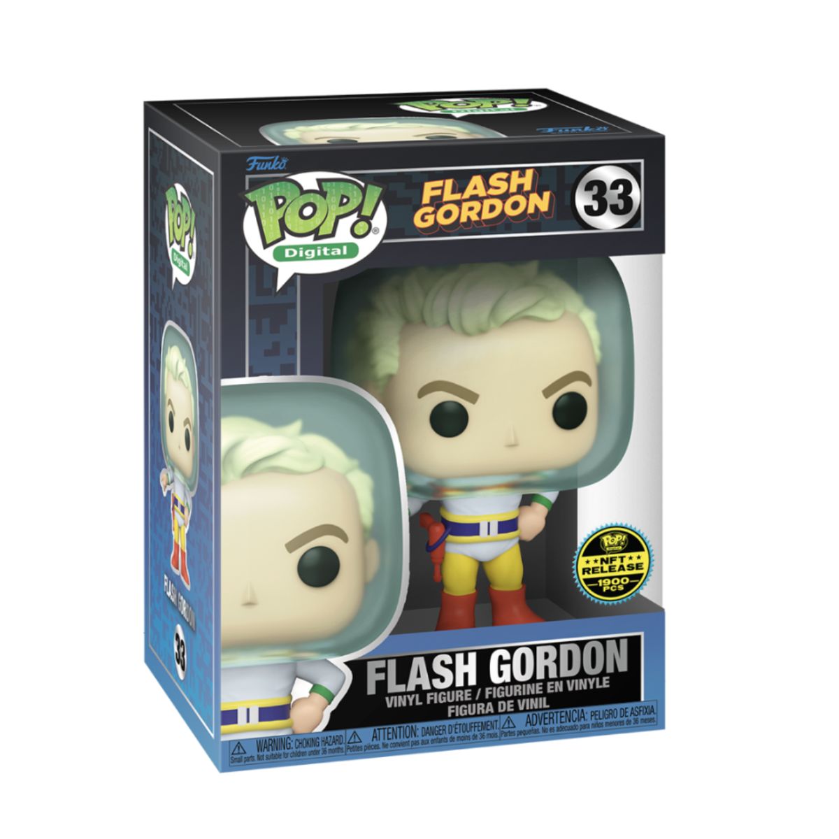 FUNKO - Flash Gordon Funko Pop 33 NFT Exclusivo Limitado 1900 Pzs
