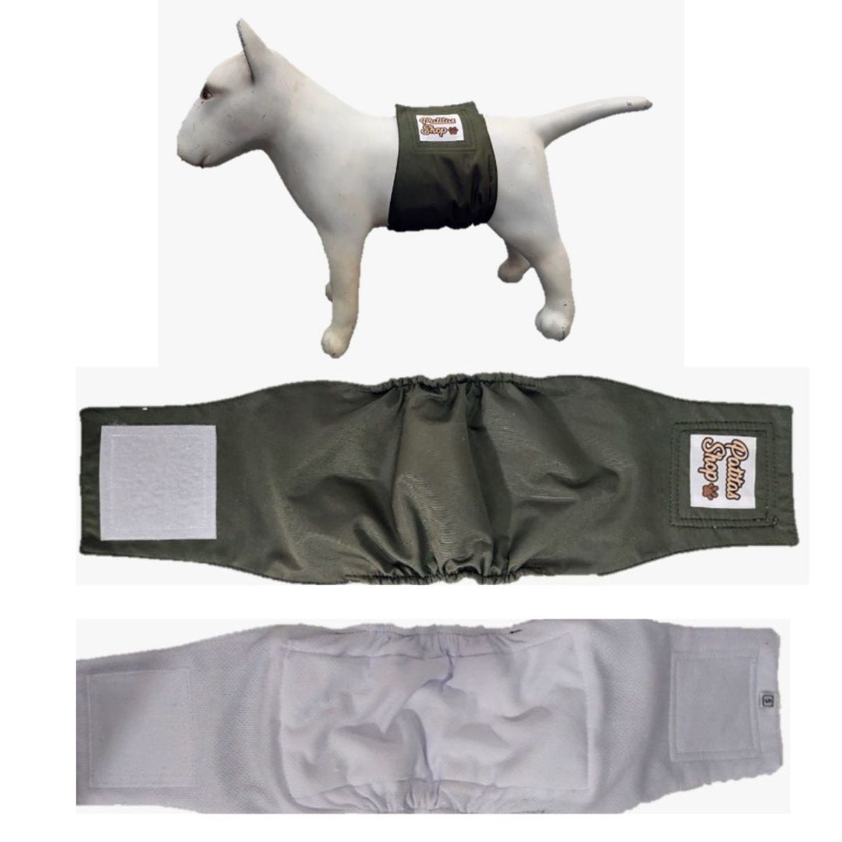 GENERICO - Pañal Reutilizable ECOLÓGICO Para Macho XL PATITAS SHOP