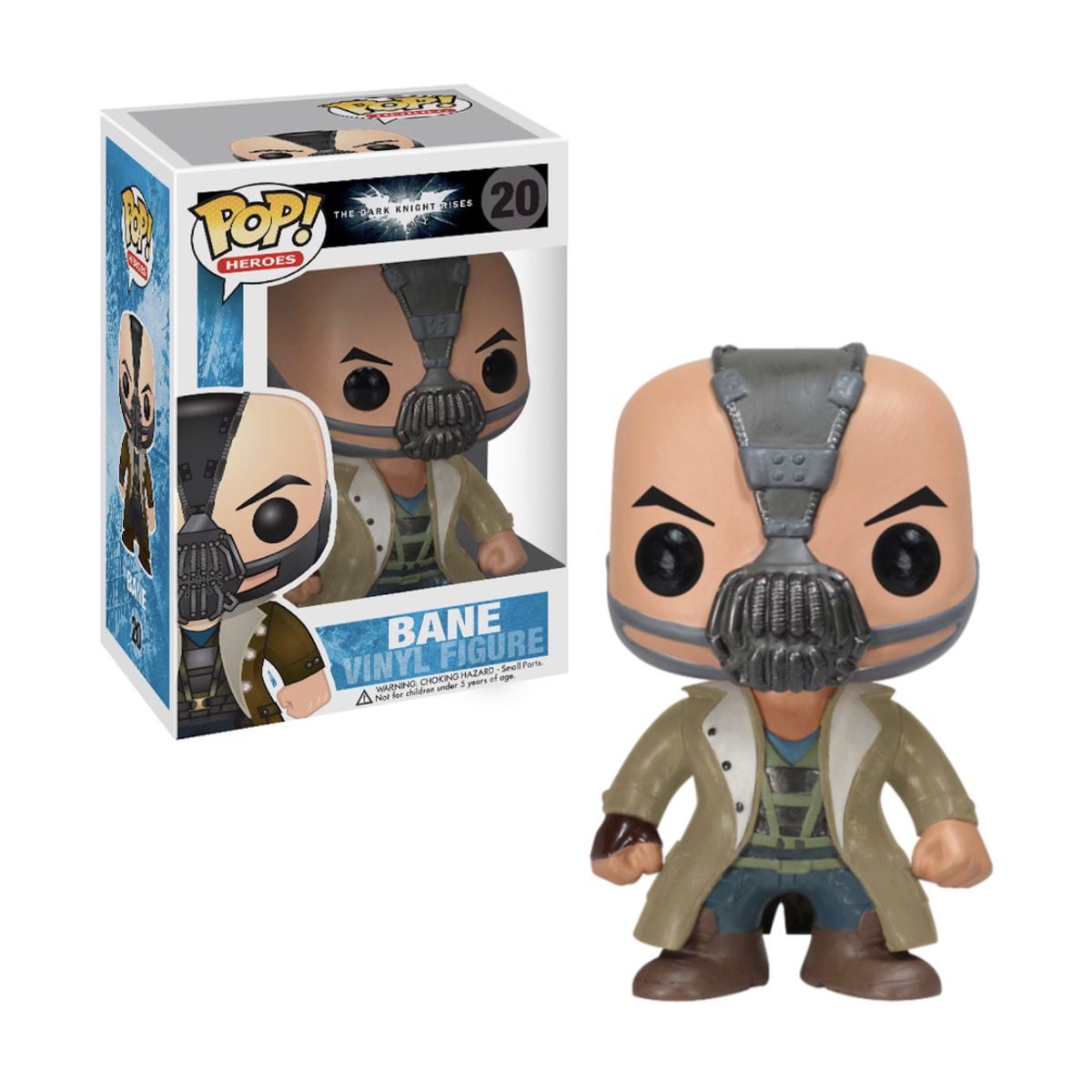 FUNKO - Bane Funko Pop 20 Batman Dark Knight Modelo Vaulted Raro