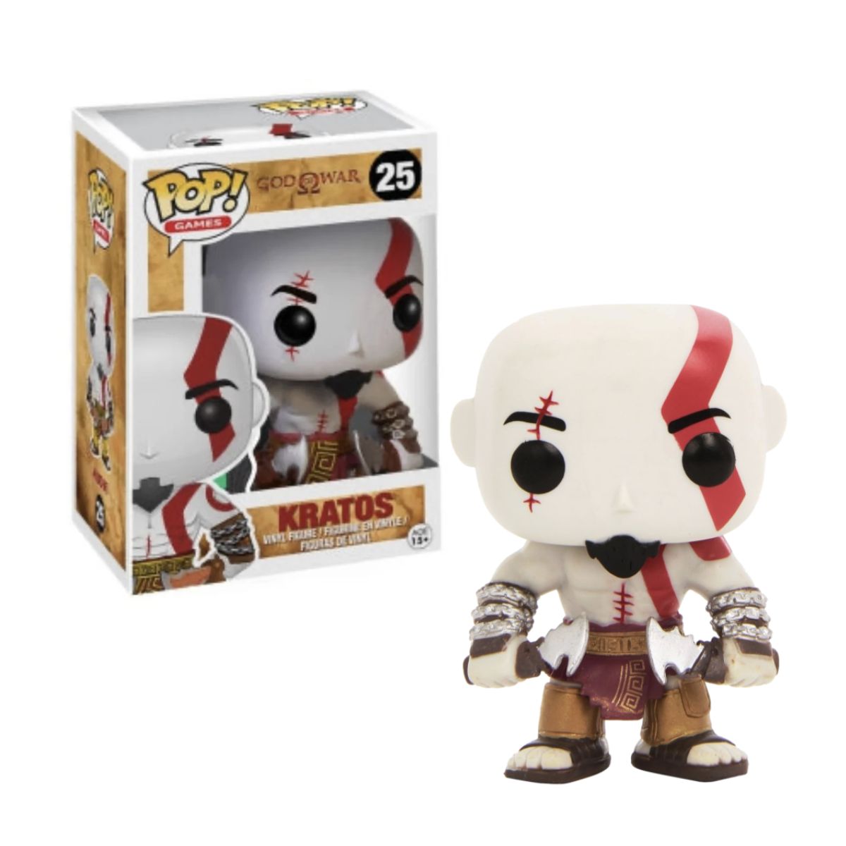 FUNKO - Kratos Funko Pop 25 God Of War Modelo Antiguo Vaulted